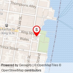 Mai Thai on King Street, Alexandria Virginia - location map