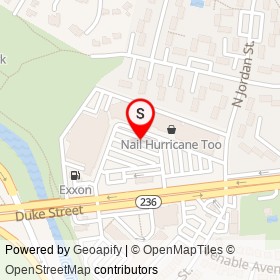 Shoppes of Foxchase on Duke Street, Alexandria Virginia - location map