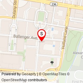 7-Eleven on Ballenger Avenue, Alexandria Virginia - location map