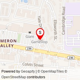 Noodles & Company on Yale Drive, Alexandria Virginia - location map