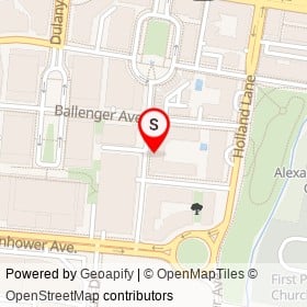 Georgetown Valet on John Carlyle Street, Alexandria Virginia - location map