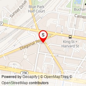 HSBC on Daingerfield Road, Alexandria Virginia - location map
