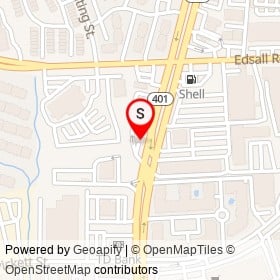 Jiffy Lube on South Van Dorn Street, Alexandria Virginia - location map