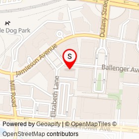 The Carlyle Club on Ballenger Avenue, Alexandria Virginia - location map