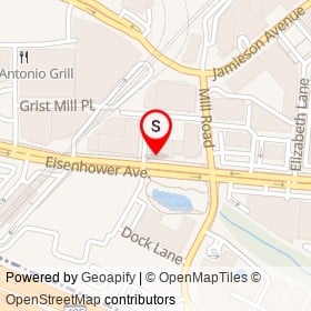 Uptown Cafe & Deli on Eisenhower Avenue, Alexandria Virginia - location map