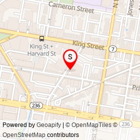 Brabo on South Peyton Street, Alexandria Virginia - location map