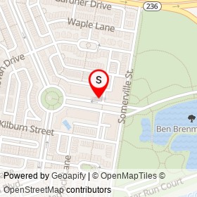 Cameron Cafe on Brenman Park Drive, Alexandria Virginia - location map