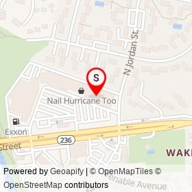 Pho Huy on Duke Street, Alexandria Virginia - location map