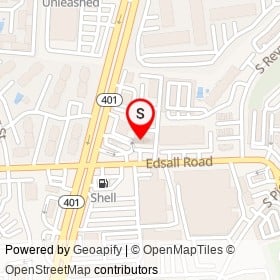 7-Eleven on Edsall Road, Alexandria Virginia - location map