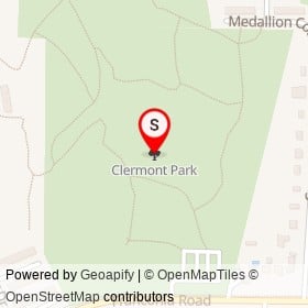 Clermont Park on , Rose Hill Virginia - location map