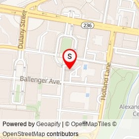 Matthew Johnston on John Carlyle Street, Alexandria Virginia - location map