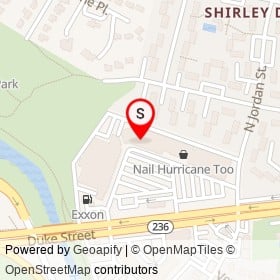 Japanese Steak House on Raleigh Avenue, Alexandria Virginia - location map