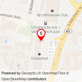 The Club on South Van Dorn Street, Alexandria Virginia - location map