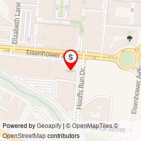 7-Eleven on Eisenhower Avenue, Alexandria Virginia - location map