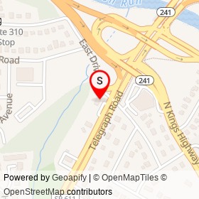 Telegraph BP on East Drive, Rose Hill Virginia - location map