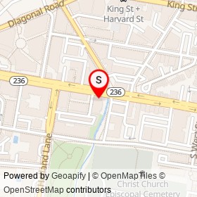 Laporta's on Duke Street, Alexandria Virginia - location map
