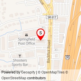 Jersey Mike's Subs on Spring Garden Drive, Springfield Virginia - location map