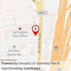 Nothing Bundt Cakes on Spring Garden Drive, Springfield Virginia - location map