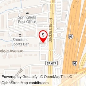 Apple Federal Credit Union on Backlick Road, Springfield Virginia - location map