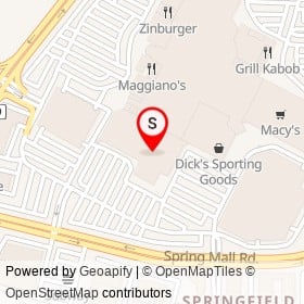 JCPenney on Spring Mall Road, Springfield Virginia - location map