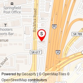 Spices of Asia on Backlick Road, Springfield Virginia - location map