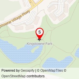 Kingstowne Park on , Franconia Virginia - location map