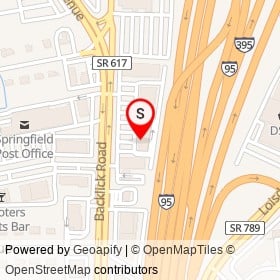 Sonia Jewellers & Boutique on Backlick Road, Springfield Virginia - location map
